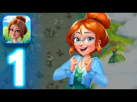 Merge Gardens - Gameplay walkthrough Part 1 (iOS, Android) - YouTube