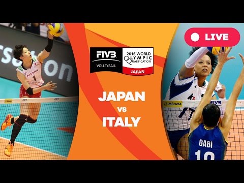 Japan v Italy - 2016 Women's World Olympic Qualification Tournament
