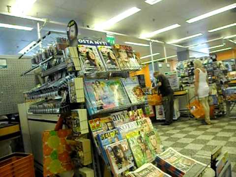 petri ja hännen uusi tyttöystävä kerää katseita orimattilan K-Supermarketissa