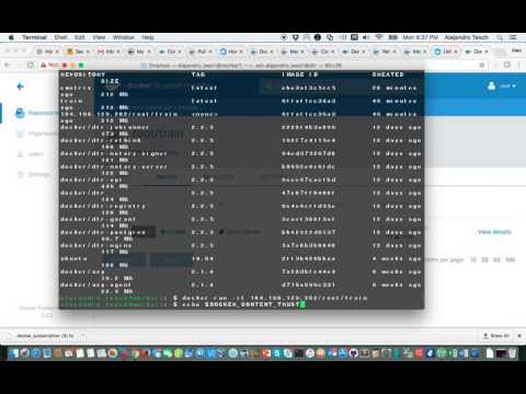 Docker trusted registry quick demo