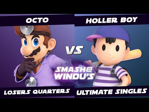 Smash @ Windu's 215 - Octo (Dr. Mario) vs Holler Boy (Ness) - Losers Quarters SSBU