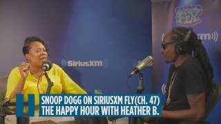 Snoop Dogg tells Heather B about smoking weed in the White House // SiriusXM // FLY