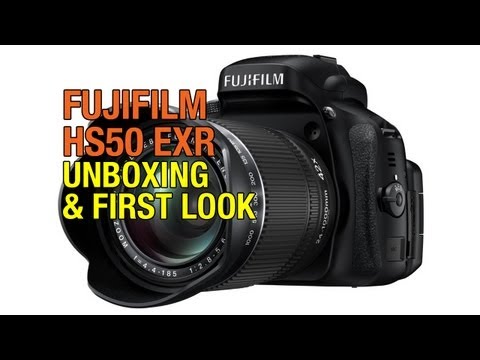 Fuji Finepix HS50 EXR Unboxing & First Look