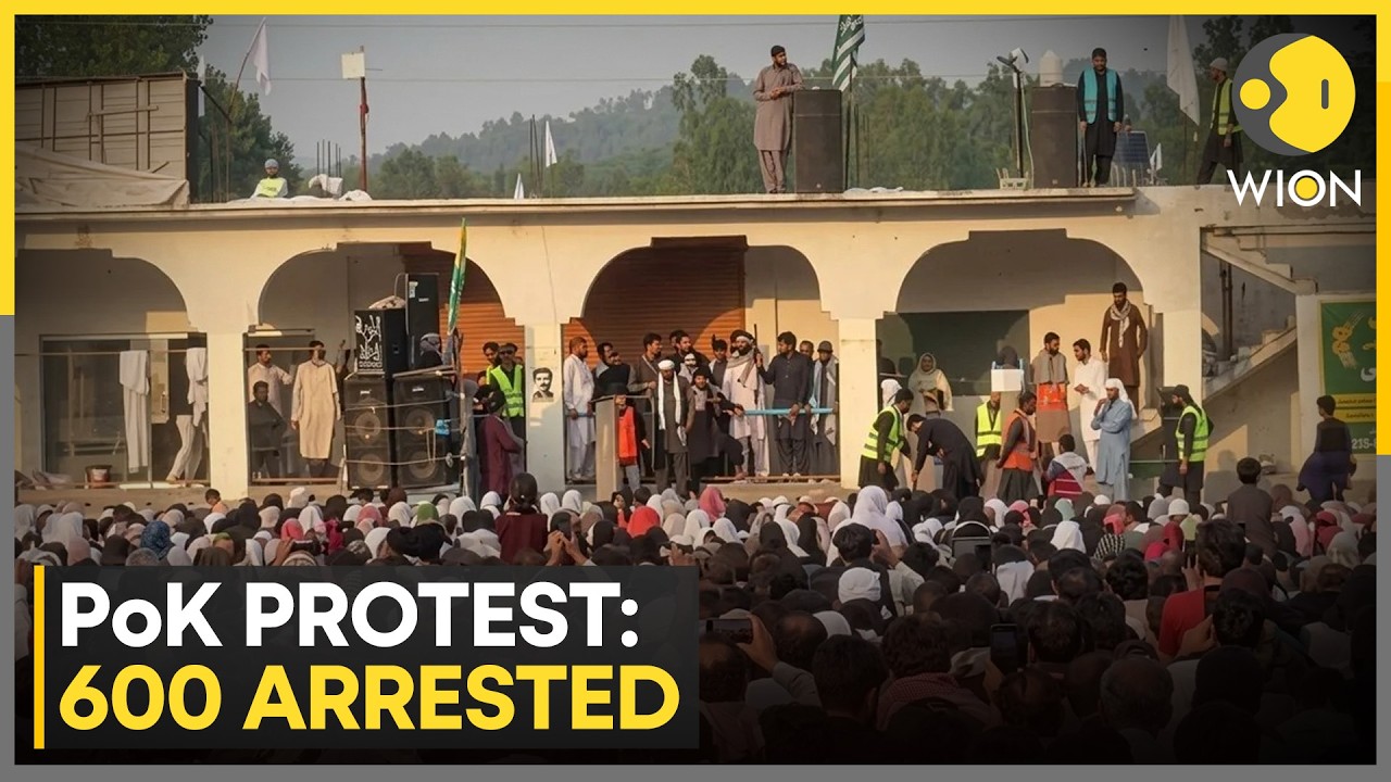 PoK Protests: Over 600 Activists Detained As Opposition Slams Pak Army | WION News