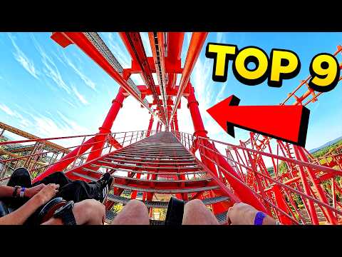 TOP 9 FASTEST ROLLER COASTERS IN POLAND | 2025 EPIC SMOOTH POV RIDES