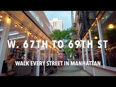 Walking Manhattan | West 67th to 69th Streets | Upper West Side