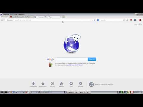 AntiX 13 Stable - Iceweasel - Browse the web