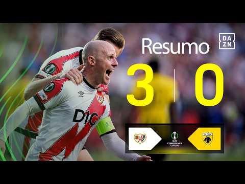 Rayo Vallecano 3-0 AEK 