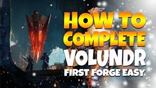 Destiny 2 | How to Complete VOLUNDR Forge & Get New Weapons! Lost Forge Guide & Black Armory Weapons