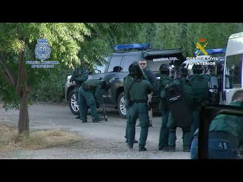 Desarticulada en Jaén y en la Costa del Sol una violenta organización  dedicada al tráfico de drogas