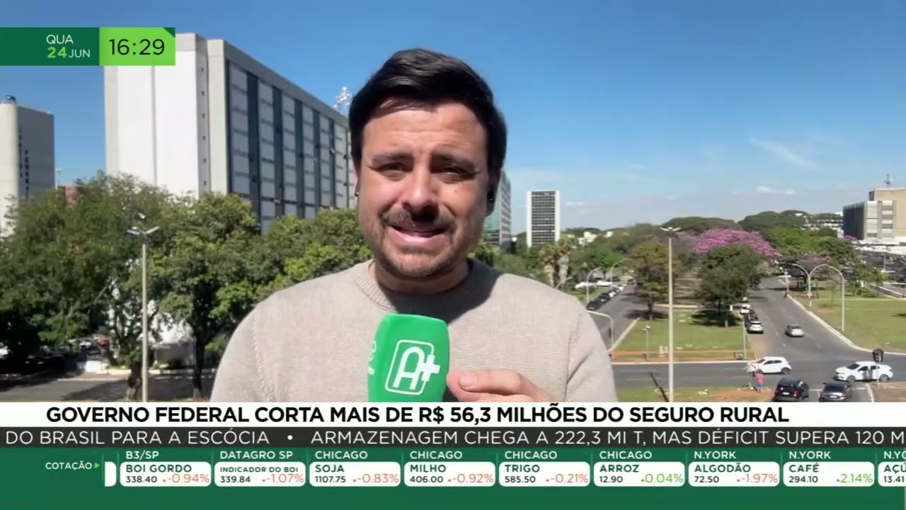 Governo federal corta mais de R$56,3 milhões do seguro rural