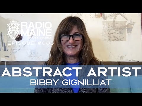 Radio Maine: A California Art Instructor Shows Abstract Installations in Portland, Maine: Meet Bibby Gignilliat