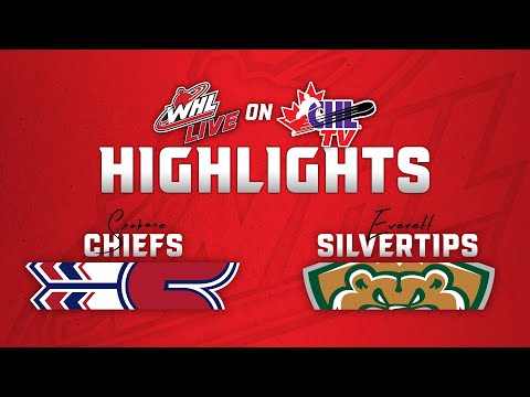 Spokane Chiefs at Everett Silvertips 2/1 | WHL Highlights 2024-25