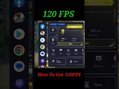 How To enable 120 FPS 🔥 For all Android Device BGMI Tips 2024 🔥 #bgmi #shorts #pubg #viral #120fps