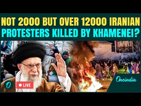 Iran Protests LIVE: 12000+ KILLED By Khamenei in BRUTAL Massacre | Iran Protesters to be EXECUTED?