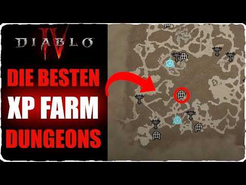 Diablo 4 AKTUELL Beste Alptraum Dungeons zum XP farmen - EP Farming Guide - Hier lohnt es sich