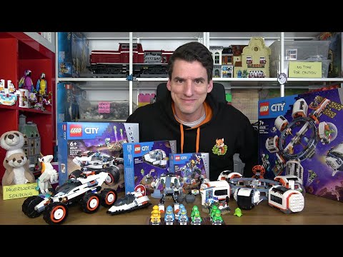 Eine große Überraschung in der LEGO® City: Eine sehr teure, aber doch gute Space-Welt 60428-60434