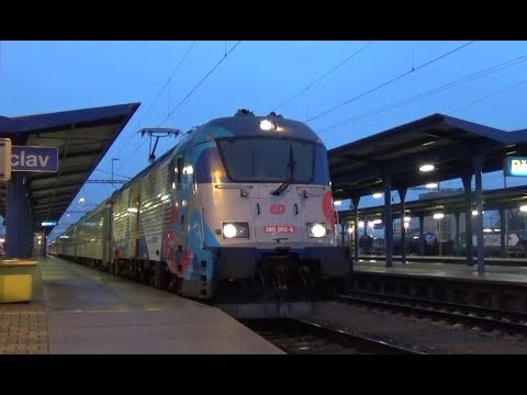 EC 271 Petrov - odjezd Břeclav 21.11.2017