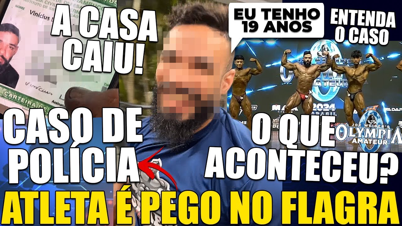 A CASA CAIU! ATLETA É PEGO NO FLAGRA NO OLYMPIA BRASIL APÓS DENÚNCIA, MUSCLECONTEST RESOLVE SITUAÇÃO