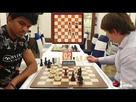 Final moments: Harsha Bharathakoti vs Pavel Ponkratov | Delhi GM International 2022