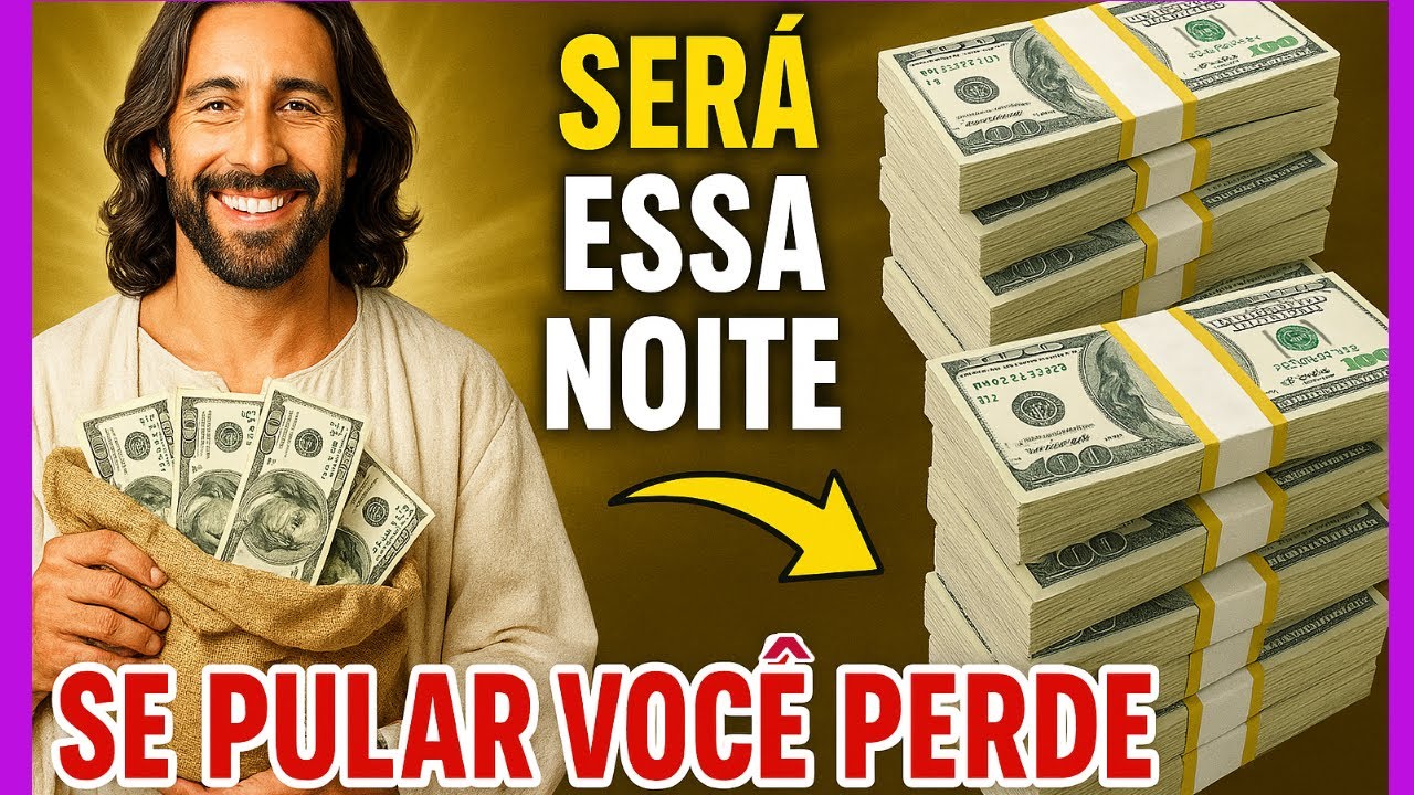 🟣DEUS DIZ: FILHO, HOJE É O SEU ÚLTIMO DIA ANTES DE FICAR MUITO RICO… NÃO IGNORE ISSO