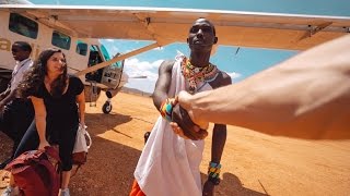 FLYING TO REMOTE LODGE  - Kenya Trip Day 1