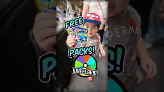 POKÉMON PRIZE WHEEL! #pokemoncards #cardshow #wheelspin #pokemonchallenge #pokemontcg #tcg #prize