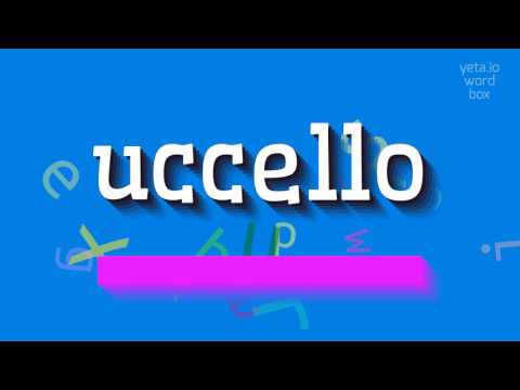 UCCELLO - HOW TO PRONOUNCE IT?