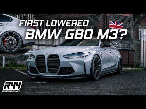 WE LOWERED OUR NEW BMW G80 M3 AND GOT AMAZING RESULTS!