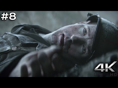CALL OF DUTY WW2 Walkthrough Gameplay Part 8 - HILL 493 - Campaign Mission #8