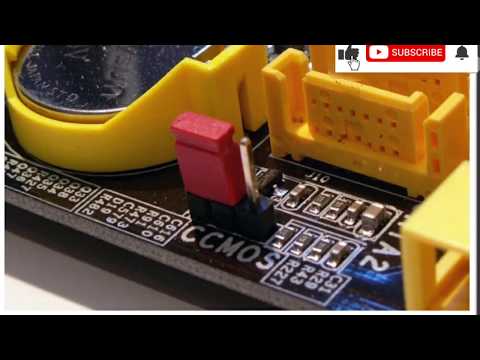 2020 How to reset BIOS CMOS clear.