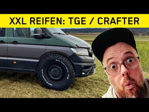 TGE & CRAFTER XXL Reifen Upgrade 235/85 R16
