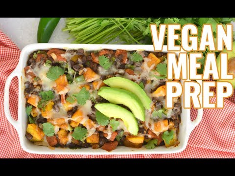 Meal Prep Recipes - Vegan Butternut Squash Casserole...