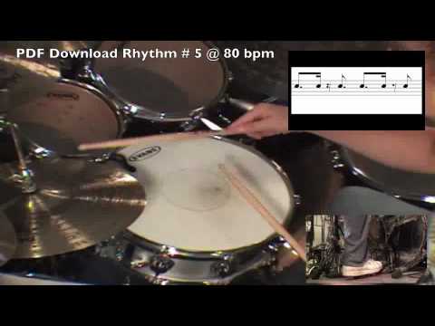 Drum Lesson: Billy Ashbaugh: Ghost Note Groove Workout #1
