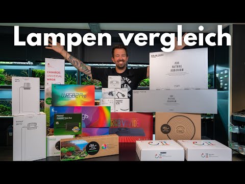 Die Beste Lampe für dein AQUASCAPE! Lampen vergleich 2025