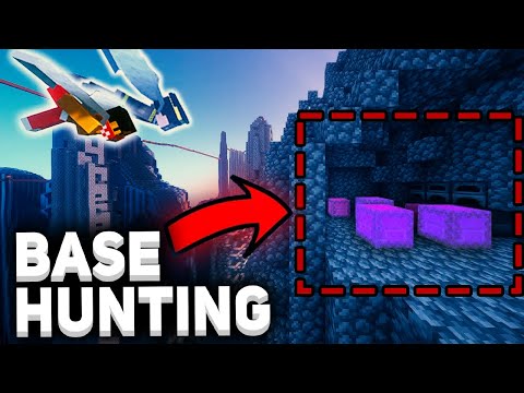 Minecraft Base Hunting - Using PieRay | No Hack Anarchy (feat. Thesto)