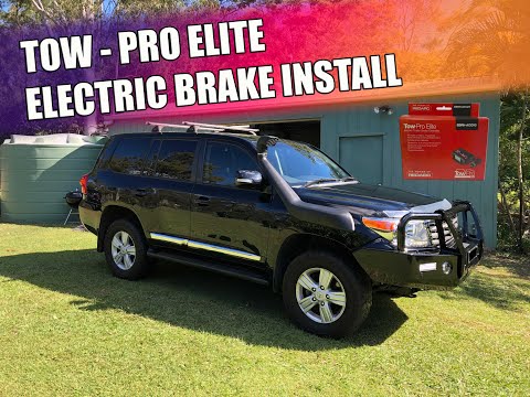 Landcruiser 200 Series Tow Pro Elite Redarc Brake Controller Install
