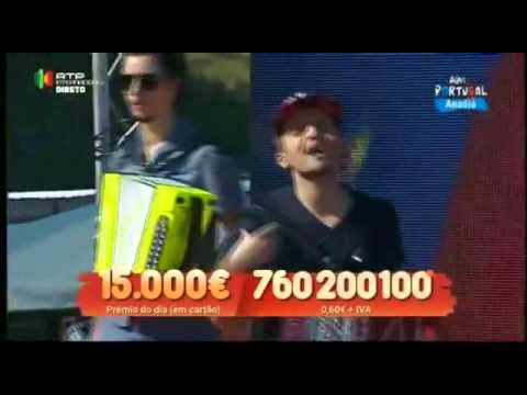 CHRIS RIBEIRO feat LUZI OCCI "Filhos da nação" na Anadia no Aqui Portugal RTP - Contacto para Festas