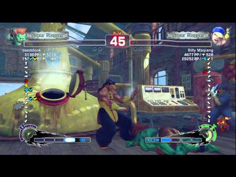 daeddook [Blanka] Vs Bily Maqiang [Yun] SSF4 Arcade Edition 2012 720 HD