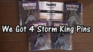 Finally Got The Storm King Pins - Fortnite Save The World