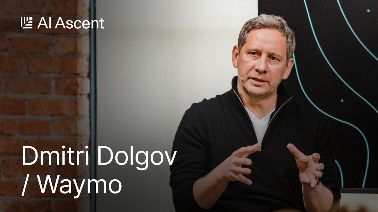 Waymo's Dmitri Dolgov on Scaling Self-Driving - Sequoia Capital