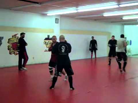 Mike Swayde VS Tony Kent Sparring