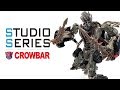 KL變形金剛玩具分享279 電影工作室SS系列 撬棍 Movie Studio Series Deluxe Class CROWBA