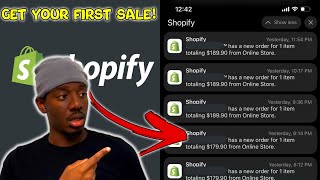 HOW TO GET SALES ON SHOPIFY FOR YOUR CLOTHING BRAND BUSINESS !