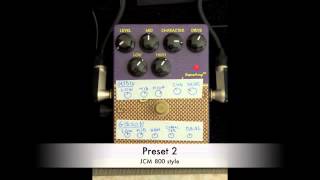 Video thumbnail for review of the tech 21 british : presets by fabiengen