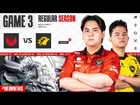 BIGETRON ESPORTS vs ONIC | Regular Season Week 8 Day 2 | Game 3 | #MPLIDS15