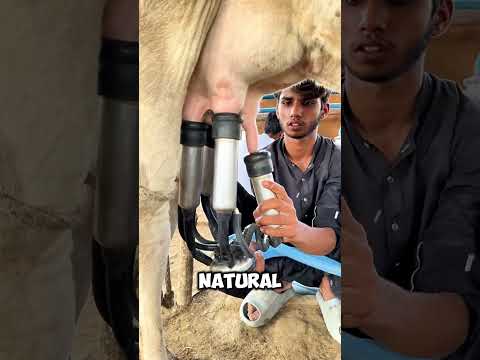 How a Milking Machine Works on Cows 😱