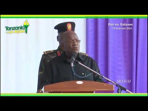 President Magufuli Last Words