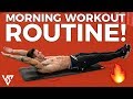 Quick Morning Workout To Burn Tons of Calories (DO THIS FROM HOME!)