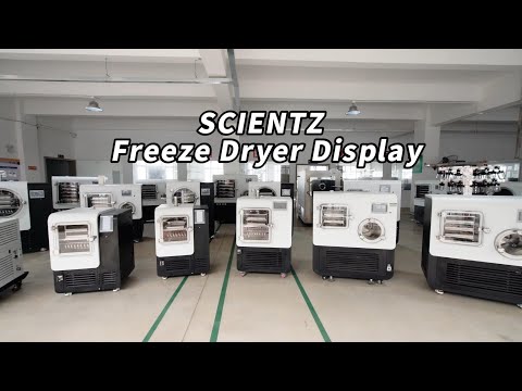 SCIENTZ  Freeze Dryer Display